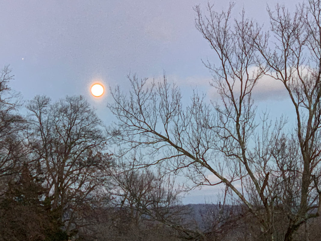 Full Moon Reflection